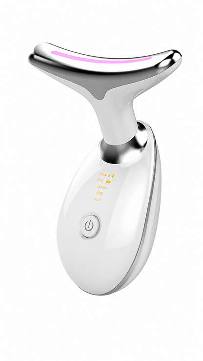 NOVERA™ EMS & LED Yüz ve Boyun Bakım Cihazı – Daha Sıkı ve Canlı Bir Görünüm